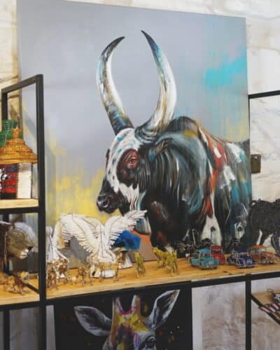 The Paivepo store's art at Old Nick Village
